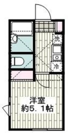 CAPE　COD杉田の物件間取画像